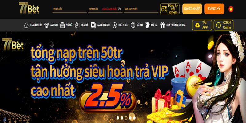 casino uy tin 77bet